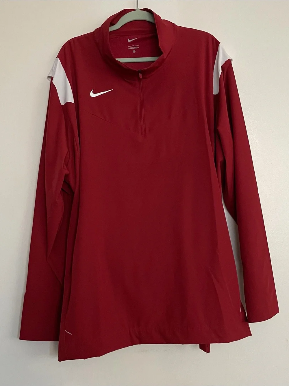 Men’s Nike Long Sleeve Coaches Performance Sideline Jacket Team Crimson Size 3XL
